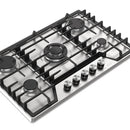 PARRILLA DE GAS EMPOTRABLE 5 QUEMADORES NUUR MODELO:PARGA5AI