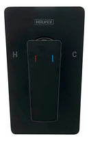 MONOMANDO REGADERA SIN DESVIADOR SPIGA EBANO SPG-200-EB