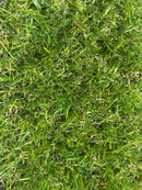 PASTO SINTETICO GREEN GARDEN (ANCHO ROLLO 3.66 MTS) RASURADO CON RIZO