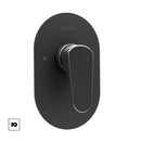 MONOMANDO REGADERA SIN DESVIADOR POTENZA EBANO POT-200-EB