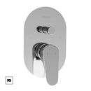 MONOMANDO REGADERA CON DESVIADOR POTENZA CROMO POT-201