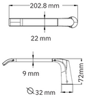 PORTAROLLOS MIRO 18506SB