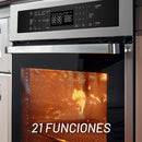 HORNO EMPOTRABLE DE GAS DIGITAL NUUR MODELO:HOGAS60DINAT