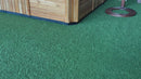 PASTO SINTETICO GREEN GARDEN (ANCHO ROLLO 3.66 MTS) RASURADO CON RIZO