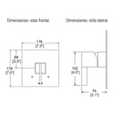 MONOMANDO PARA REGADRA KUBICA-E-48