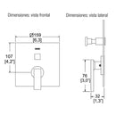 MONOMANDO VERTIKA-E-701