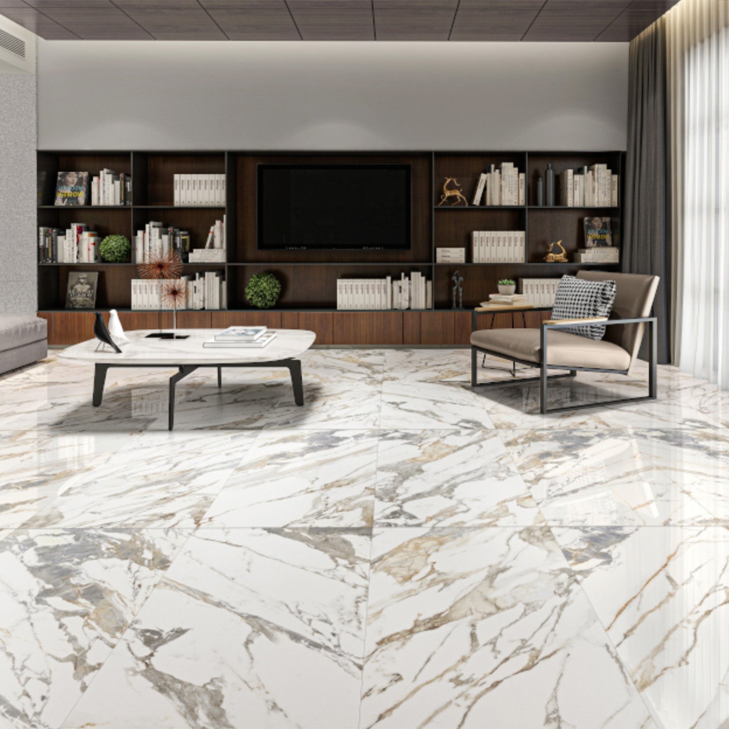PISO PORCELANICO SYMPHONY PULIDO 60X120 (CAJA DE 1.44 M2)