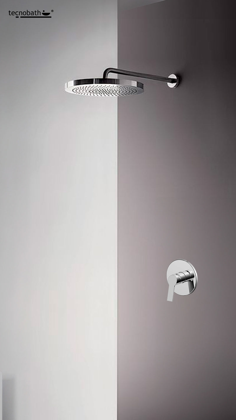 MONOMANDO EMPOTRAR PARA REGADERA  CROMO CONTRACT BASIC TB30.101