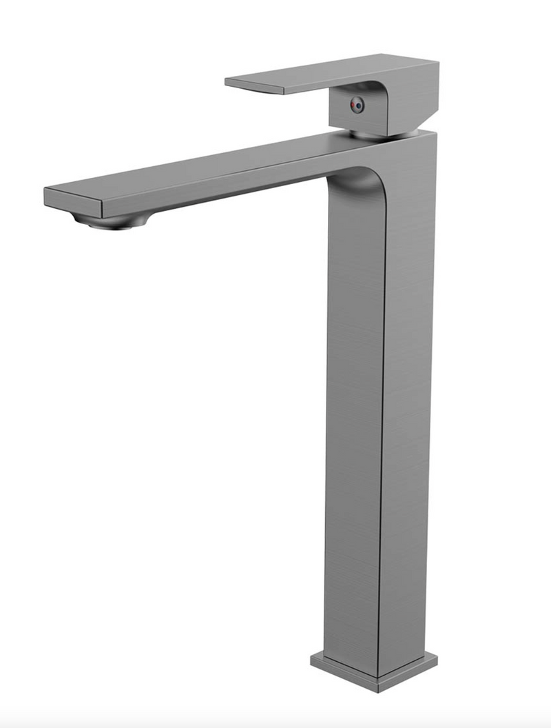 MONOMANDO ALTO PARA LAVABO GRIS OXFORD TB42.031GM