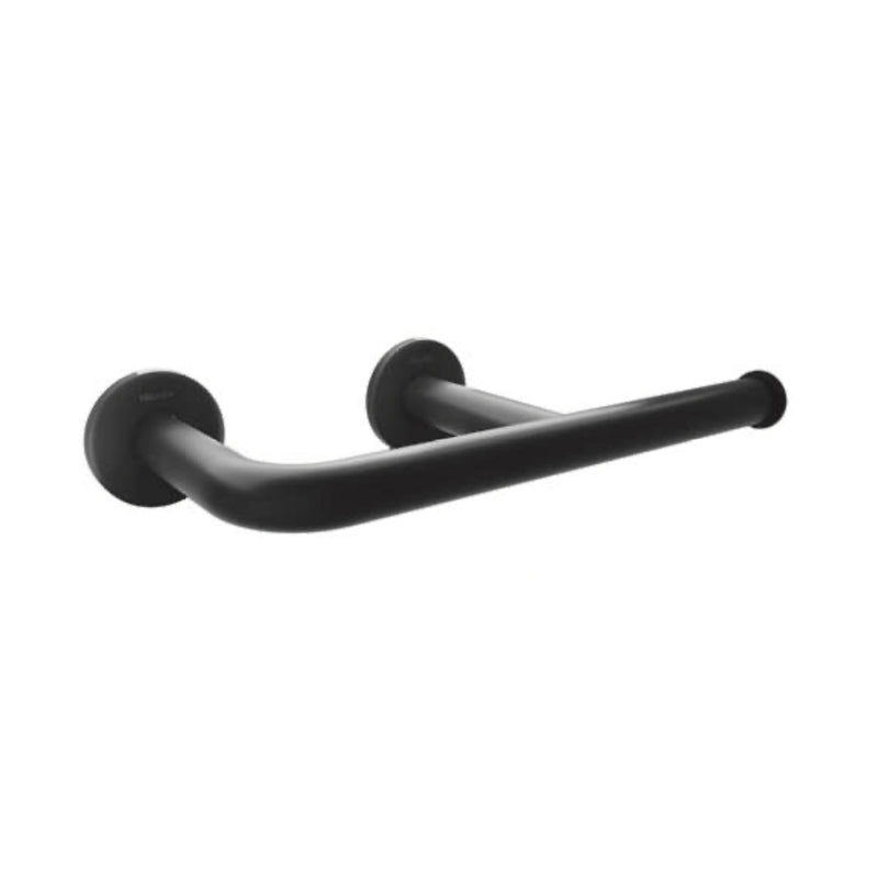 PORTAPAPEL CON SOPORTE TUBULAR ACABADO EBANO TUB-35-EB