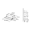 CAMPANA DE PARED 80CM IO MABE IOT8002I1 INOXIDABLE