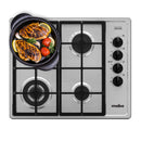 PARRILLA A GAS NATURAL/LP 60 CM INOX MABE - PMI6055PF0