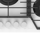 PARRILLA DE GAS EMPOTRABLE BLANCA 5 QUEMADORES NUUR MODELO:PARGA5VTB