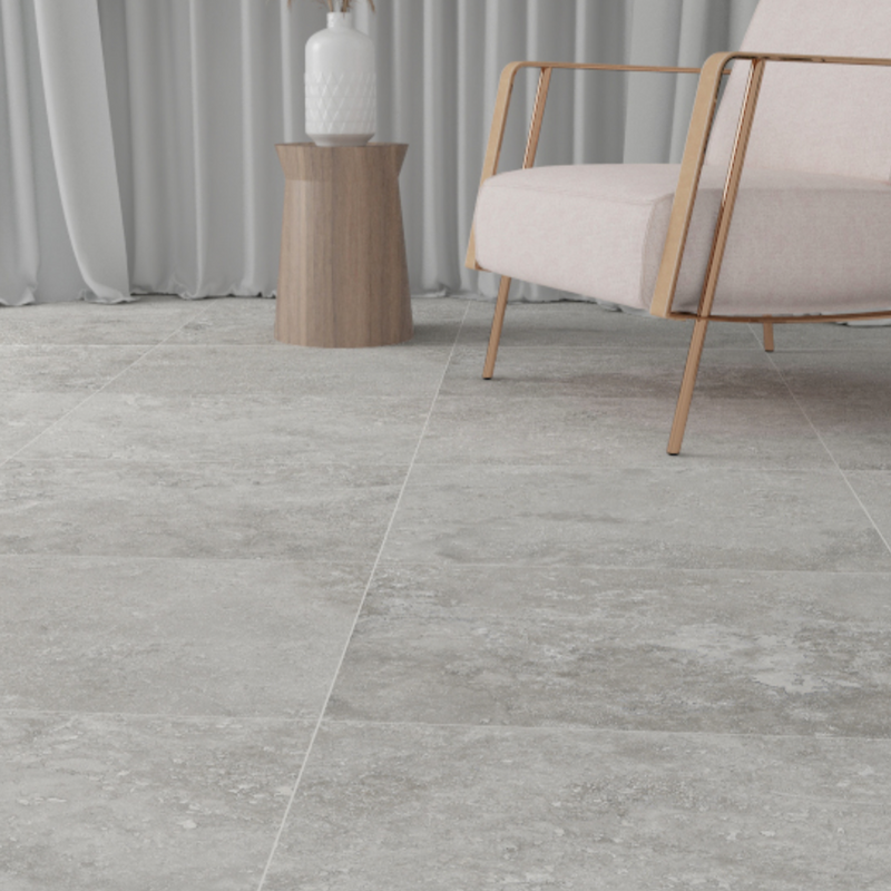 PISO CERAMICO TRAVERTINO BIANCO 60*60 (CAJA 1.80 M2 CONTIENE 5PZAS)