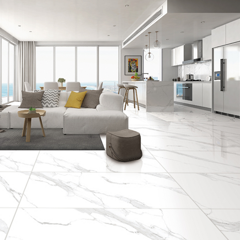 PISO CARRARA POLARIS MATE ESTRUCTURADO BLANCO 60X120 (CAJA DE 1,44 M2)