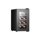 CAVA ENFRIADORA DE VINOS TERMOELÉCTRICA PARA 8 BOTELLAS / CONTROL DIGITAL / RANGO DE TEMPERATURA DE 8 A 18°C NUUR MODELO:CAVA8