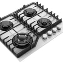 PARRILLA DE GAS EMPOTRABLE BLANCA 4 QUEMADORES NUUR MODELO:PARGA4VTB