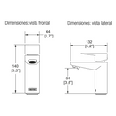 MONOMANDO DE LAVABO CENTUARY E-928