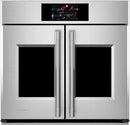 HORNO ELECTRICO DE 76CMS/30" ACERO INOXIDABLE Y VIDRIO NEGRO STATEMENT ZTSX1FPSNSS