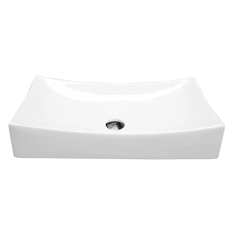 LAVABO ALLOS RECTANGULAR BLANCO 650*385*140 MM