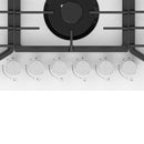 PARRILLA DE GAS EMPOTRABLE BLANCO 6 QUEMADORES NUUR MODELO:PARGA6VTB