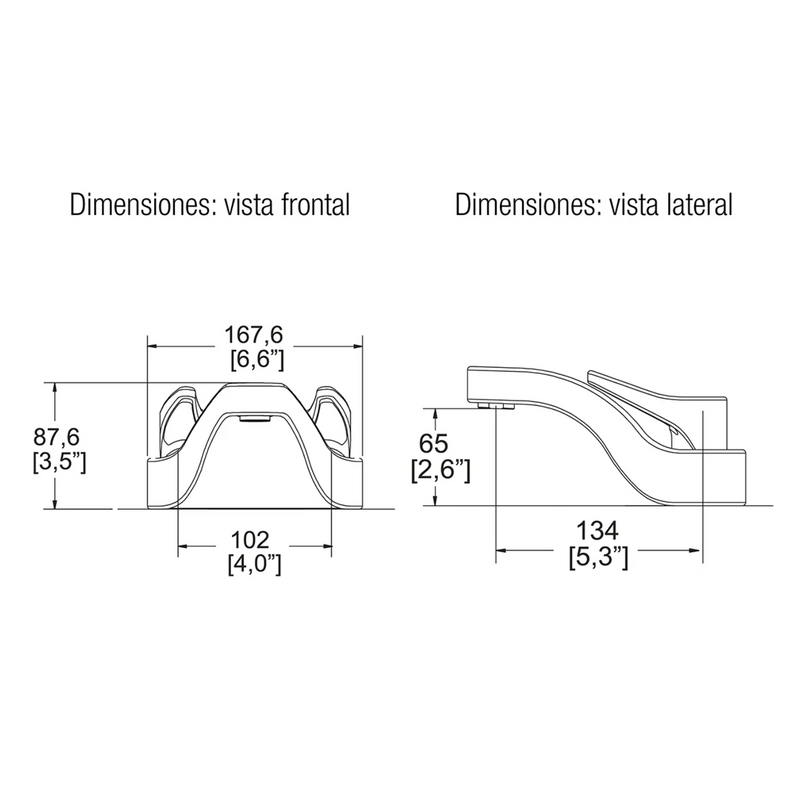 MEZCLADORA DE LAVABO MI-02-S/C