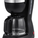 CAFETERA BÁSICA PARA 4 TAZAS CON JARRA DE VIDRIO DE 600ml NUUR MODELO:CAFEJAR4