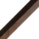 MOLDURA DARK WALLNUT WPC 35x35x2900 MM PARA TERMINACIONES EN ESQUINA GM19