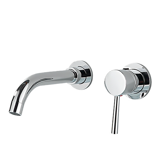 MONOMANDO EMPOTRABLE PARA LAVABO RADIUM CHROME VP10.021