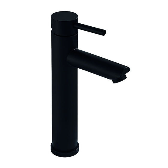 MONOMANDO ALTO PARA LAVABO RADIUM BLACK CE04.031NM