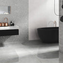 MURO PORCELANICO ICE WHITE ACABADO  BLANCO 25 X 75 (CAJA DE 1.45 M2)