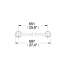 TOALLERO DE BARRA SPACIO SP-05-45