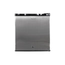 MINI FRIGOBAR CON CONTROL MECÁNICO Y COMPRESOR CAPACIDAD 46L 1.6PIES PUERTA COLOR ACERO INOXIDABLE CON LLAVE NUUR MODELO:FRIGO46L