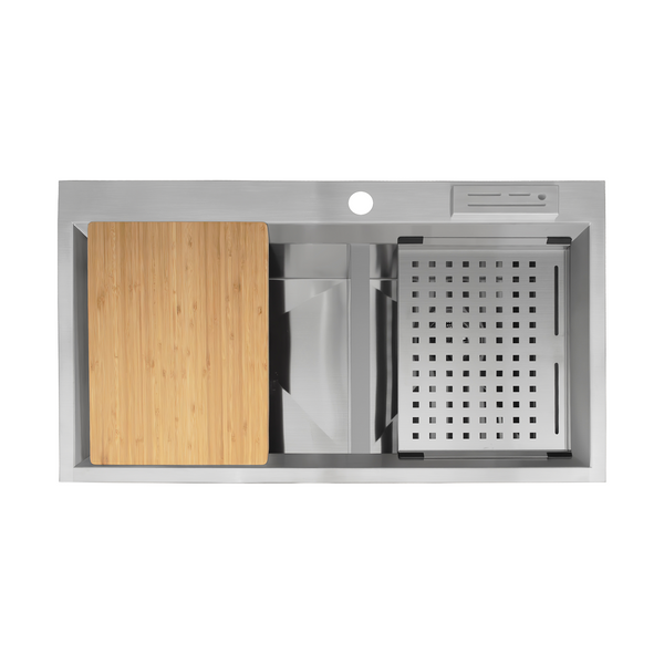 TARJA DE ACERO INOXIDABLE ELKAY PARA COCINA  EFD-342075-ACO