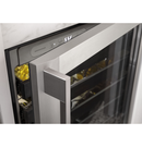 CAVA DE VINOS DE 156L ACERO INOXIDABLE CON RACKS DE MADERA MINIMALIST STATE ZDWR240NBS