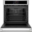 HORNO ELECTRICO DE 76CMS/30" ACERO INOXIDABLE Y VIDRIO NEGRO STATEMENT ZTS90DPSNSS
