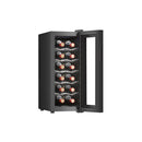 CAVA ENFRIADORA DE VINOS TERMOELÉCTRICA PARA 12 BOTELLAS / CONTROL DIGITAL / RANGO DE TEMPERATURA DE 10 A 18°C NUUR MODELO:CAVA12