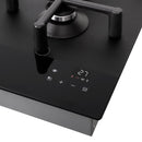 PARRILLA DE GAS INTELIGENTE VIDRIO MATE-5 QUEMADORES-SOPORTES INDEPENDIENTES-KNOBS ILUMINADOS-TEMPORIZADOR-FFD-WIFI NUUR MODELO:PARGA5VMINT