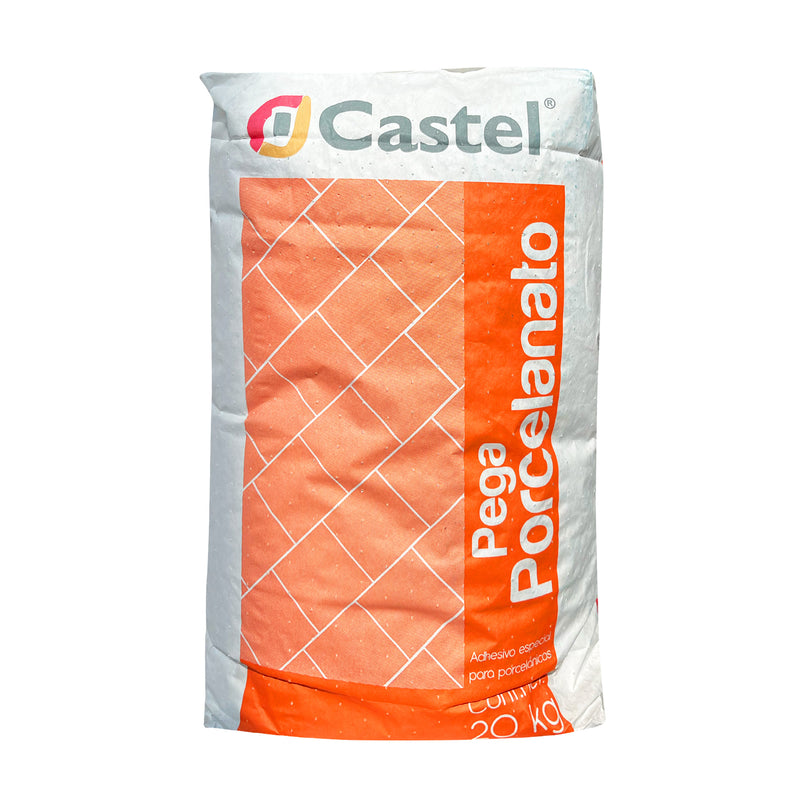 PEGA PORCELANATO CASTEL GRIS 20KG