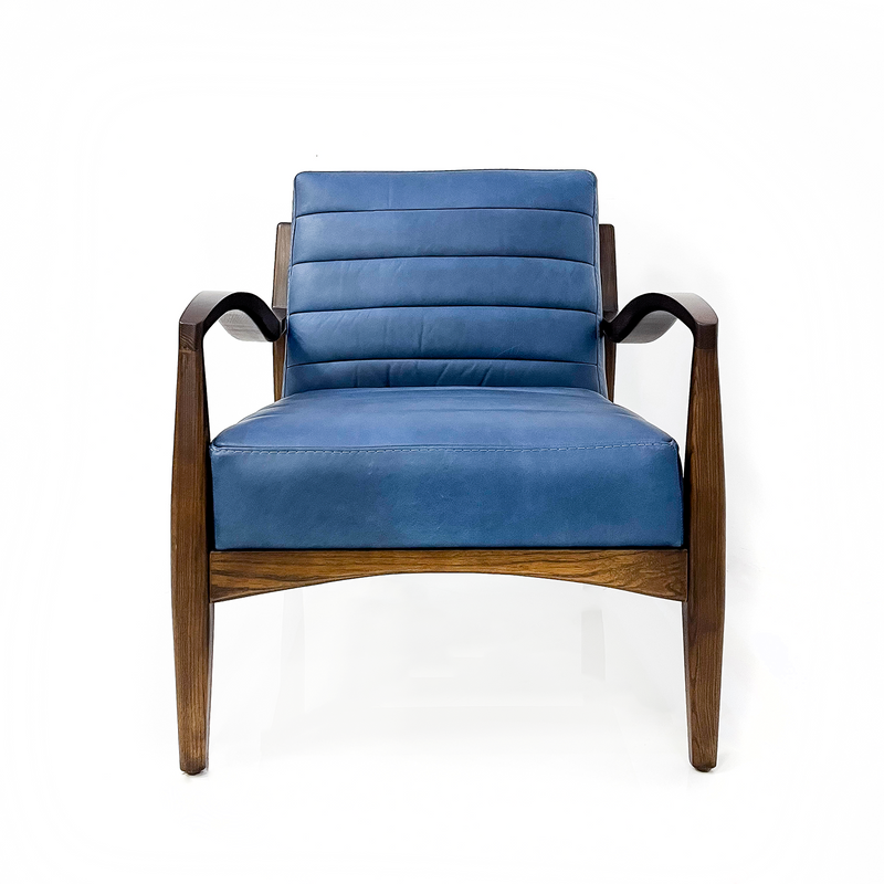 SILLON DE PIEL WILMINGTON INDIGO KNOXVILLE