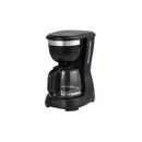 CAFETERA BÁSICA PARA 4 TAZAS CON JARRA DE VIDRIO DE 600ml NUUR MODELO:CAFEJAR4