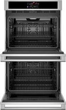 HORNO ELECTRICO DOBLE ACERO INOXIDABLE Y VIDRIO NEGRO STATEMENT ZTD90DPSNSS