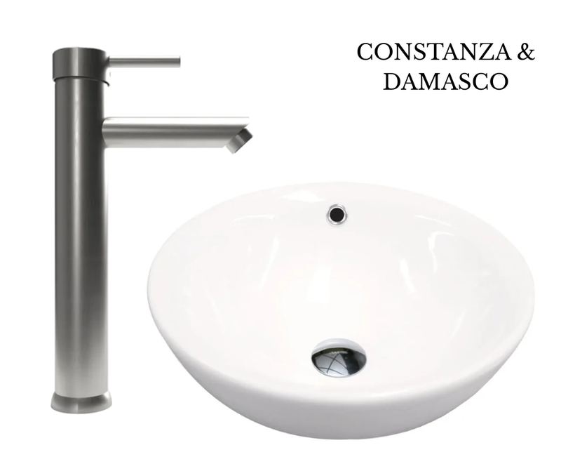 KIT LAVABO CONSTANZA & MONOMANDO DAMASCO