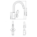 MONOMANDO PARA COCINA KS 3033