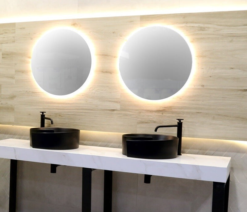 LAVABO NOKIA BLACK REDONDO 430*150