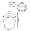 MACETA ELIZABETH BLANCO