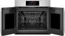 HORNO ELECTRICO DE 76CMS/30" ACERO INOXIDABLE Y VIDRIO NEGRO STATEMENT ZTSX1FPSNSS