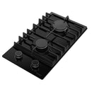 PARRILLA DE GAS DE VIDRIO TEMPLADO EMPOTRABLE 2 QUEMADORES NUUR MODELO:PARGA2VT