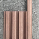 MOLDURA  LIGHT WALLNUT WPC 35x35x2900 MM PARA TERMINACIONES EN ESQUINA ZK12