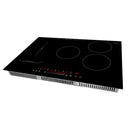 PARRILLA DE INDUCCIÓN 5 QUEMADORES 7,400W - 220V - BOOSTER - ZONA FLEX MODELO:PARIN577